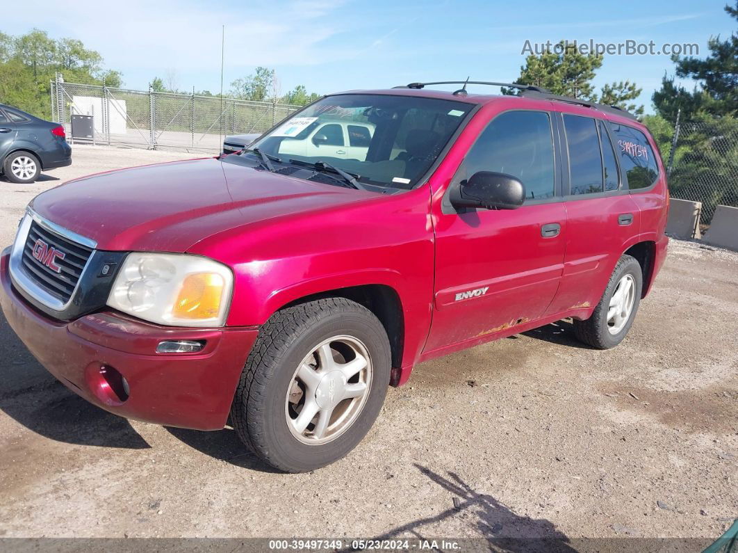 2004 Gmc Envoy Sle Красный vin: 1GKDT13S442252408