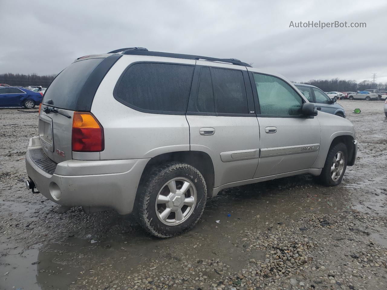 2004 Gmc Envoy  Серебряный vin: 1GKDT13S442395326