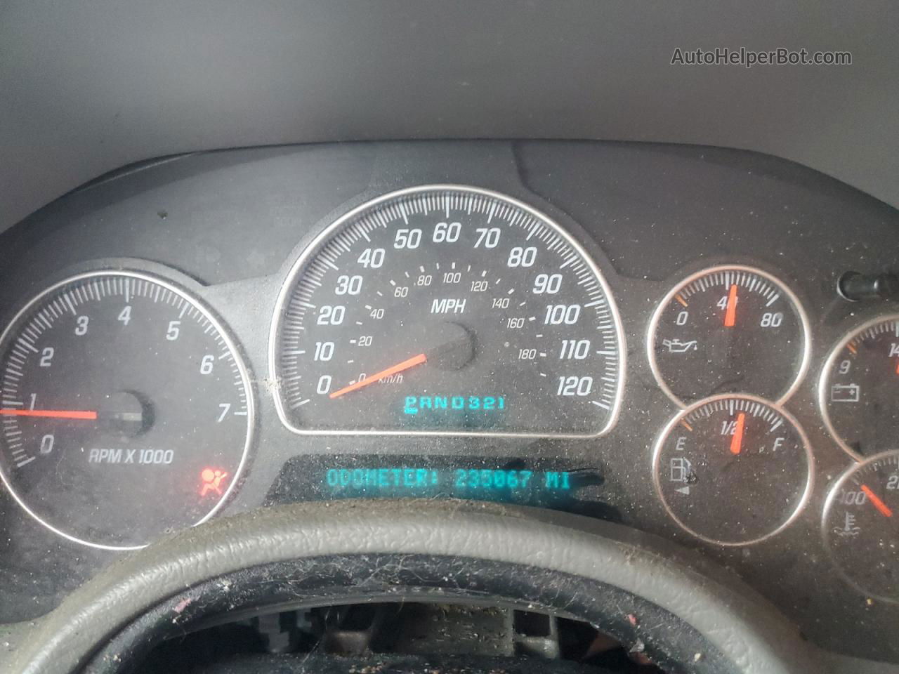 2004 Gmc Envoy  Серебряный vin: 1GKDT13S442395326