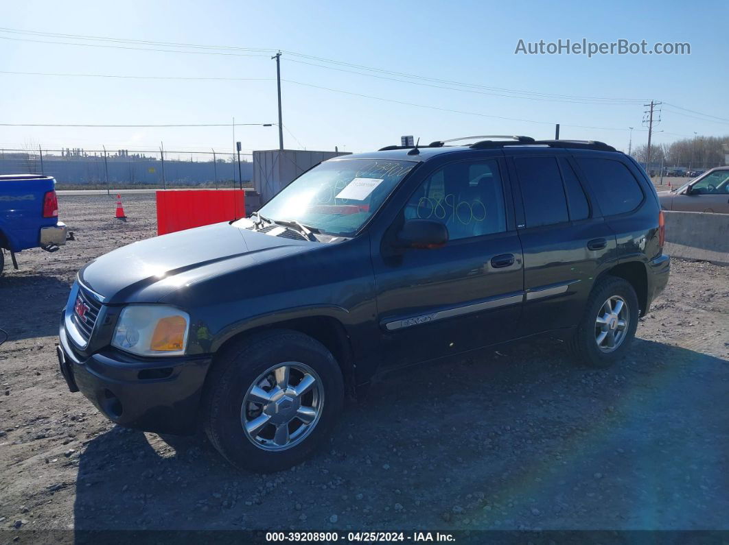 2004 Gmc Envoy Slt Black vin: 1GKDT13S442432035