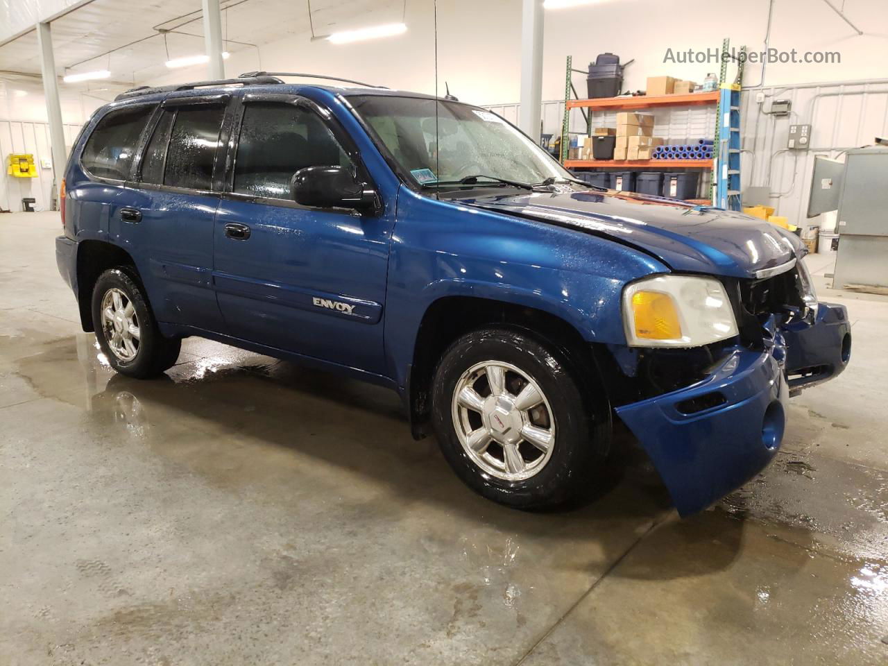 2005 Gmc Envoy  Blue vin: 1GKDT13S452209818