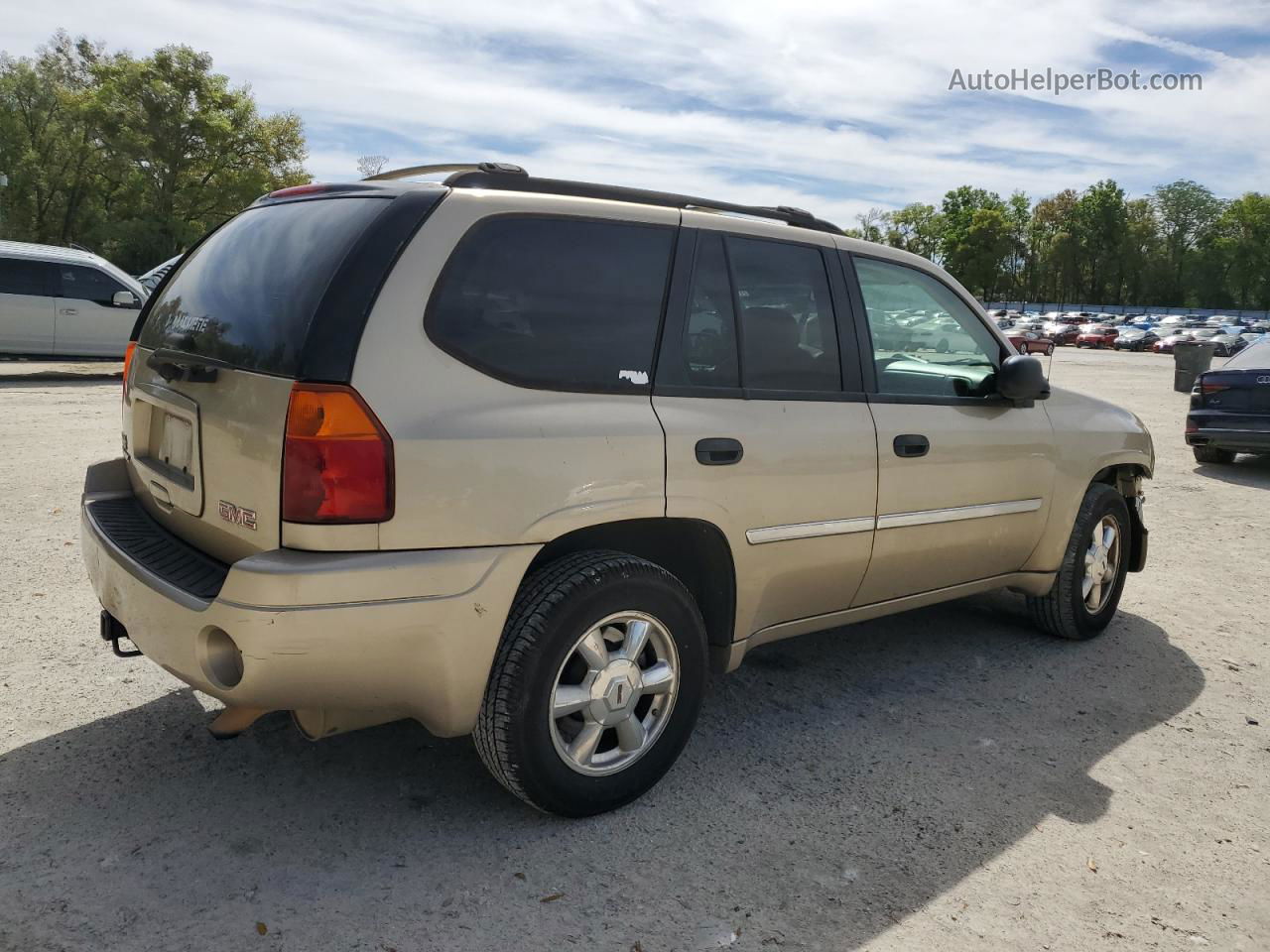 2007 Gmc Envoy  Желто-коричневый vin: 1GKDT13S472157593