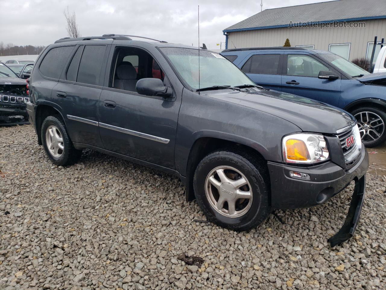 2007 Gmc Envoy  Серый vin: 1GKDT13S472172188