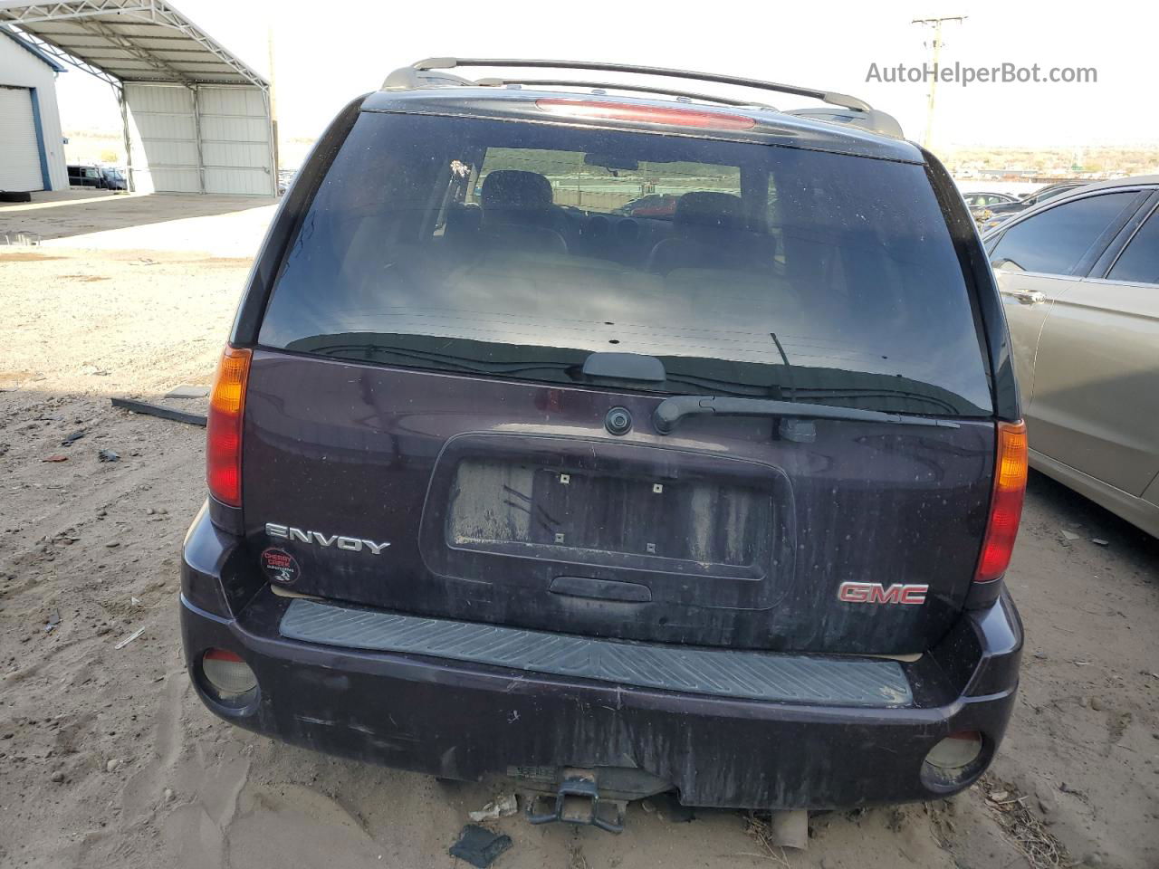 2008 Gmc Envoy  Burgundy vin: 1GKDT13S482115975