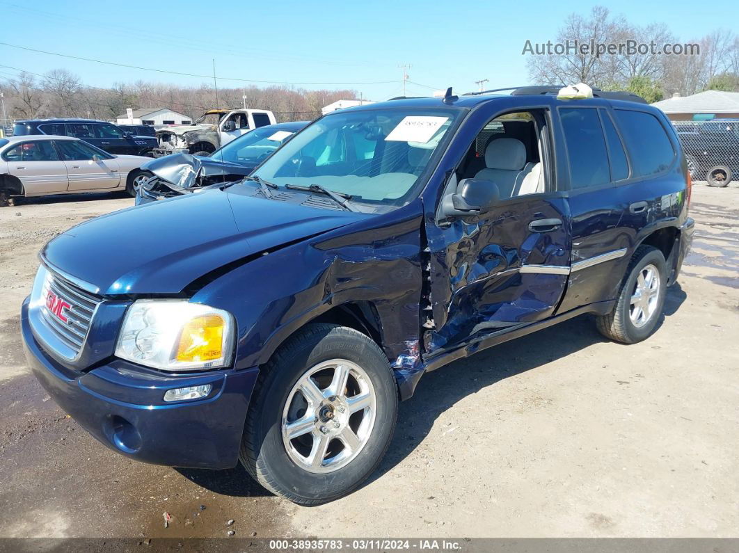 2008 Gmc Envoy Sle Blue vin: 1GKDT13S482127026