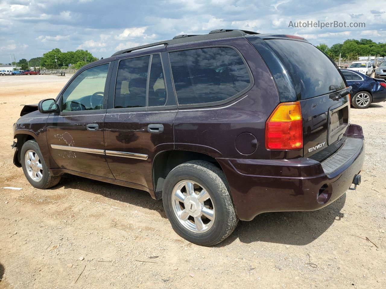 2008 Gmc Envoy  Фиолетовый vin: 1GKDT13S482144117