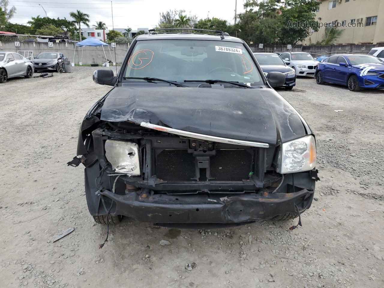 2008 Gmc Envoy  Black vin: 1GKDT13S482146711