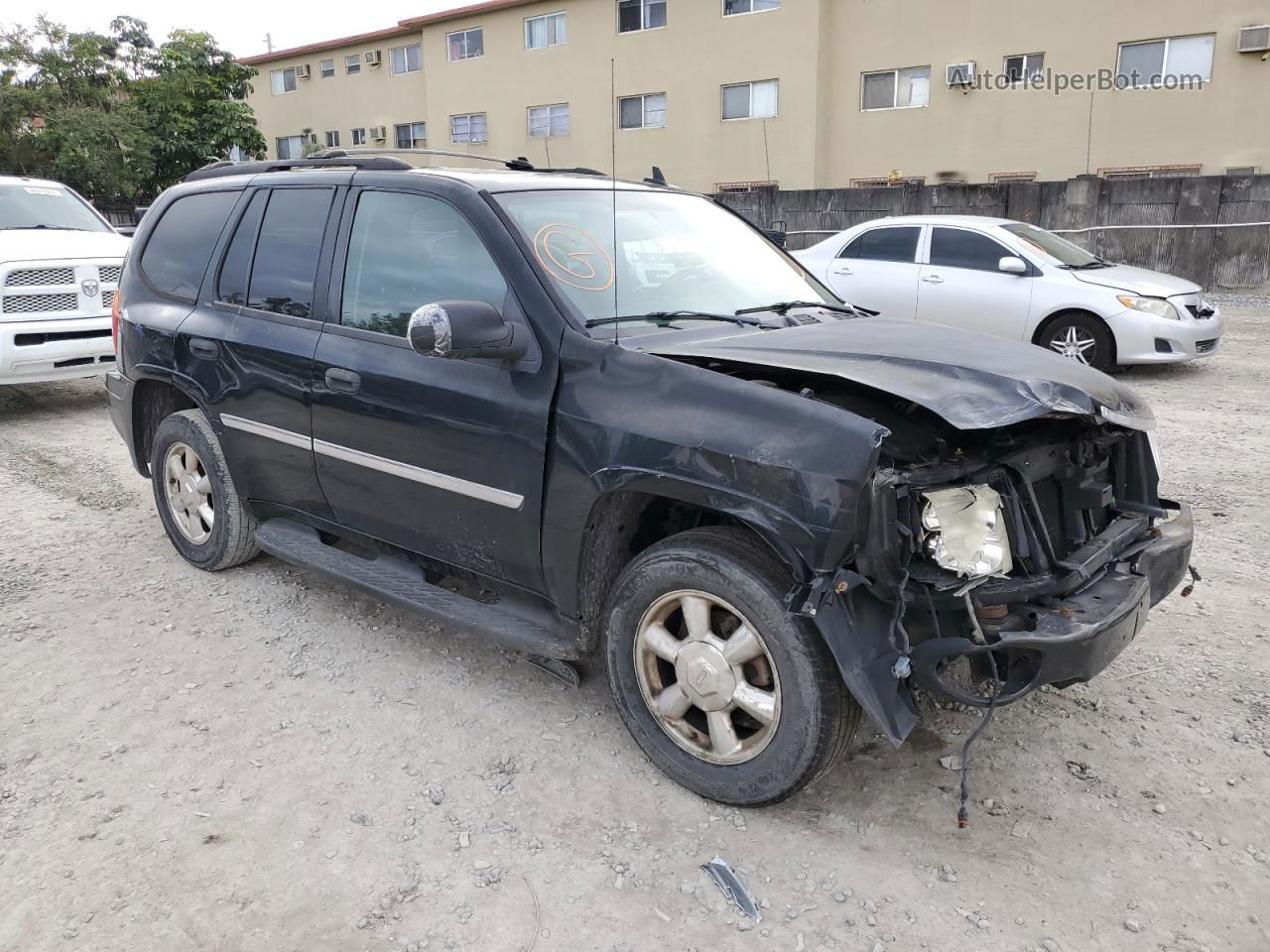 2008 Gmc Envoy  Black vin: 1GKDT13S482146711