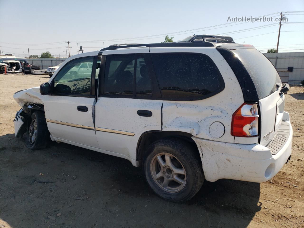 2008 Gmc Envoy  White vin: 1GKDT13S482212917