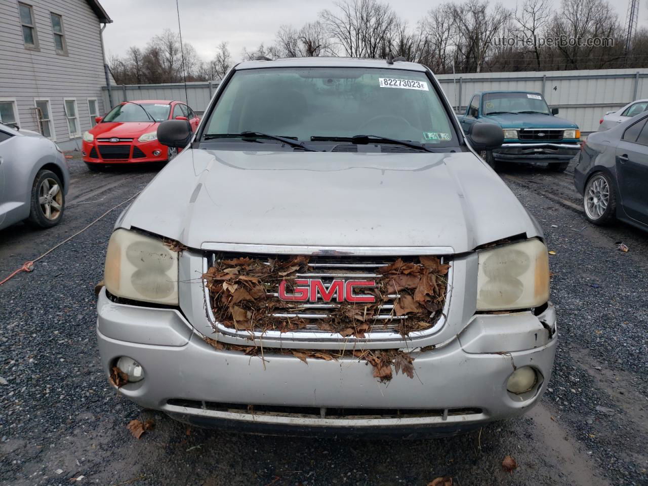 2008 Gmc Envoy  Серебряный vin: 1GKDT13S482240264