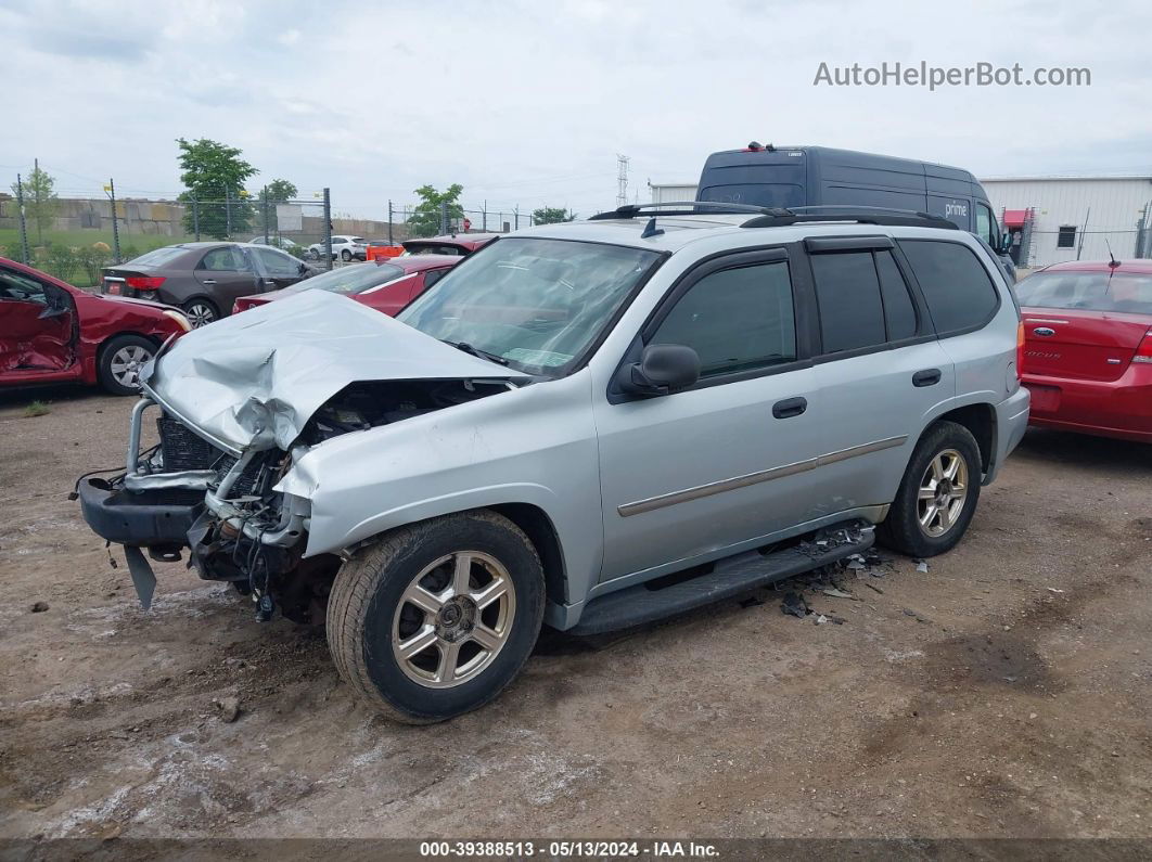 2008 Gmc Envoy Sle Silver vin: 1GKDT13S482248350