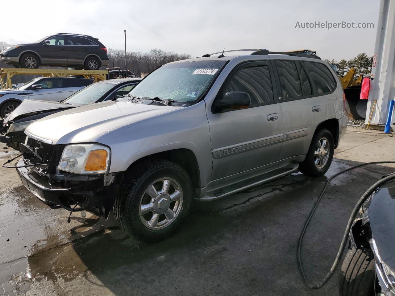 2004 Gmc Envoy  Silver vin: 1GKDT13S542141950