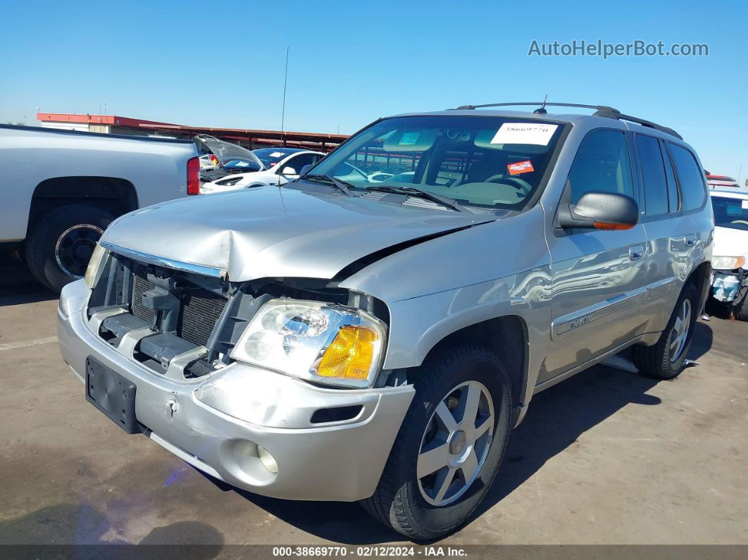 2004 Gmc Envoy Slt Silver vin: 1GKDT13S542217697