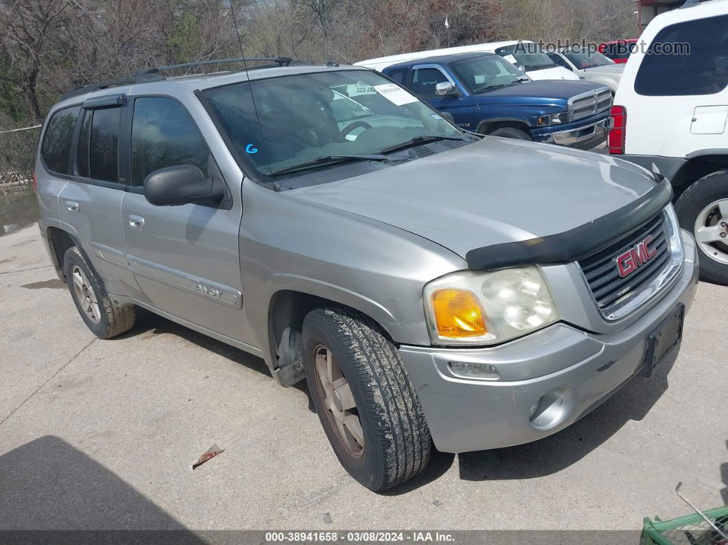 2004 Gmc Envoy Slt Gray vin: 1GKDT13S542337533