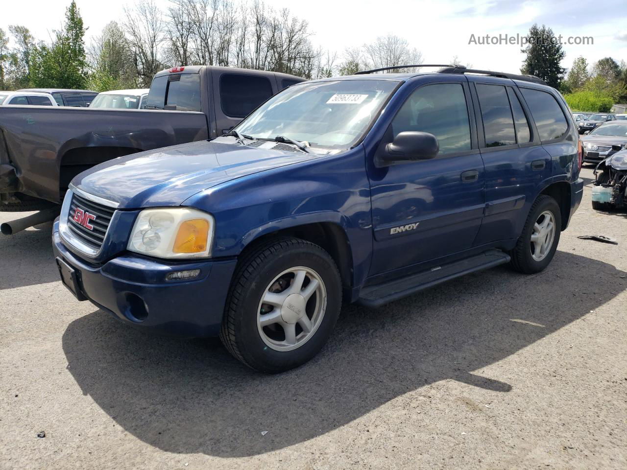 2004 Gmc Envoy  Blue vin: 1GKDT13S542428835