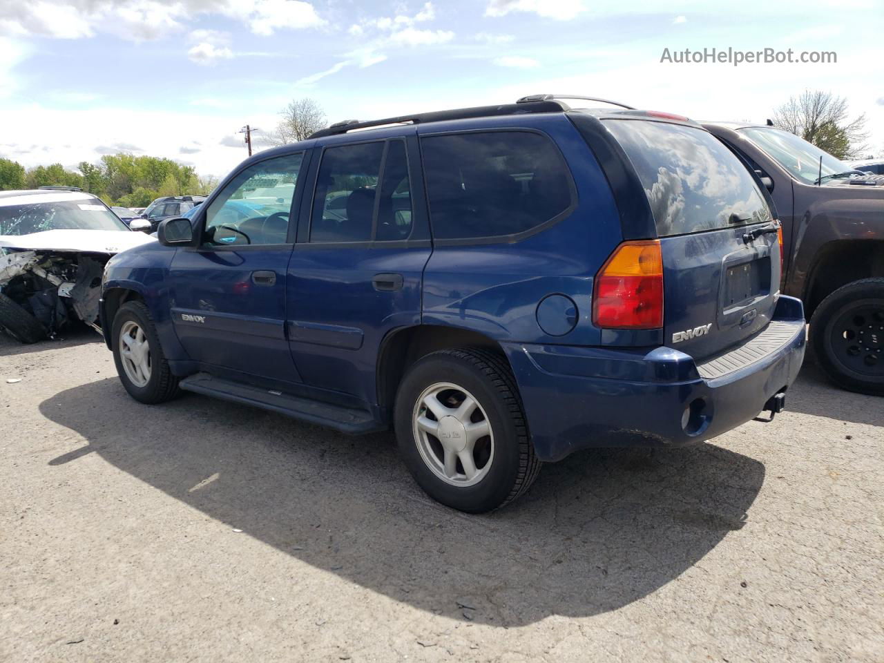 2004 Gmc Envoy  Синий vin: 1GKDT13S542428835