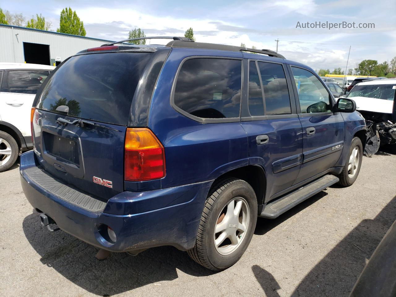 2004 Gmc Envoy  Синий vin: 1GKDT13S542428835