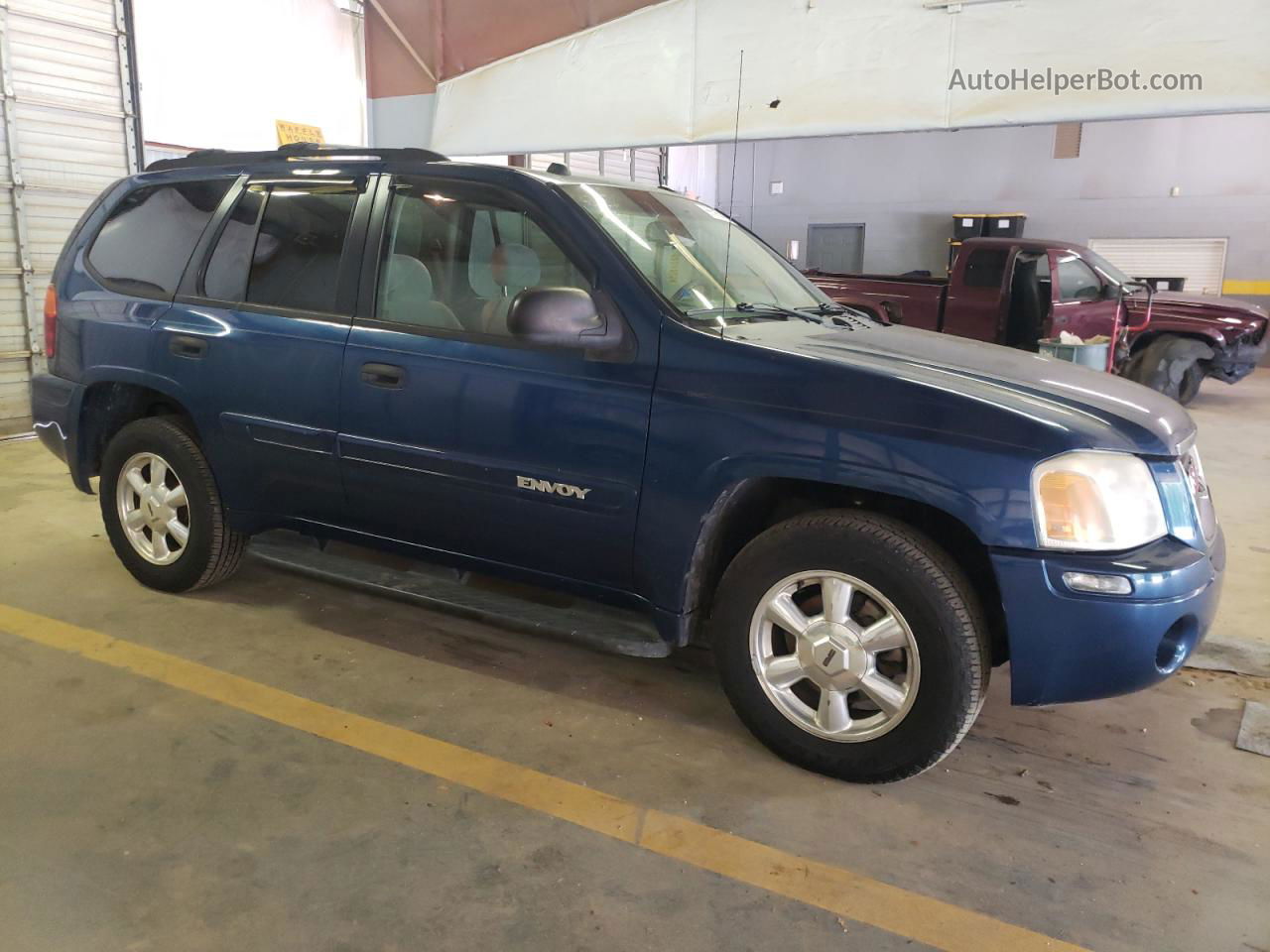 2005 Gmc Envoy  Blue vin: 1GKDT13S552161892