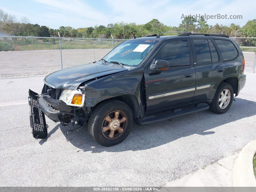 2005 Gmc Envoy Slt Black vin: 1GKDT13S552210590