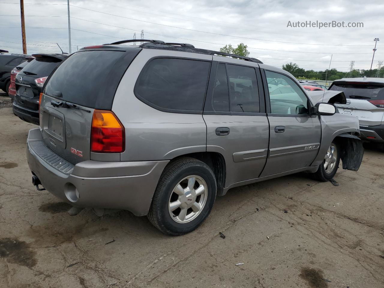 2005 Gmc Envoy  Gray vin: 1GKDT13S552297763