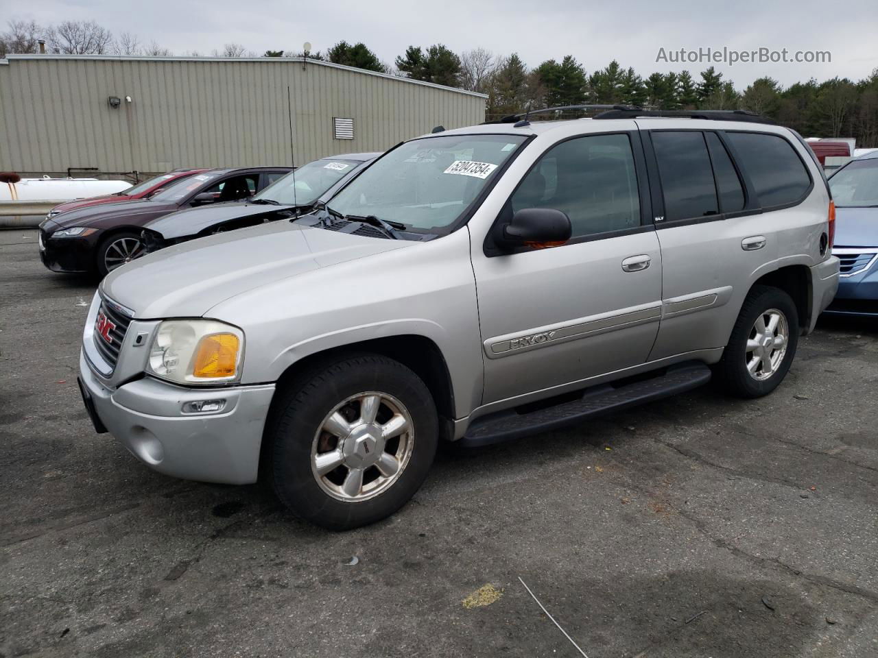 2005 Gmc Envoy  Серебряный vin: 1GKDT13S552334083