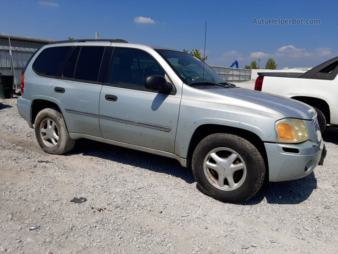 2007 Gmc Envoy  Silver vin: 1GKDT13S572173270