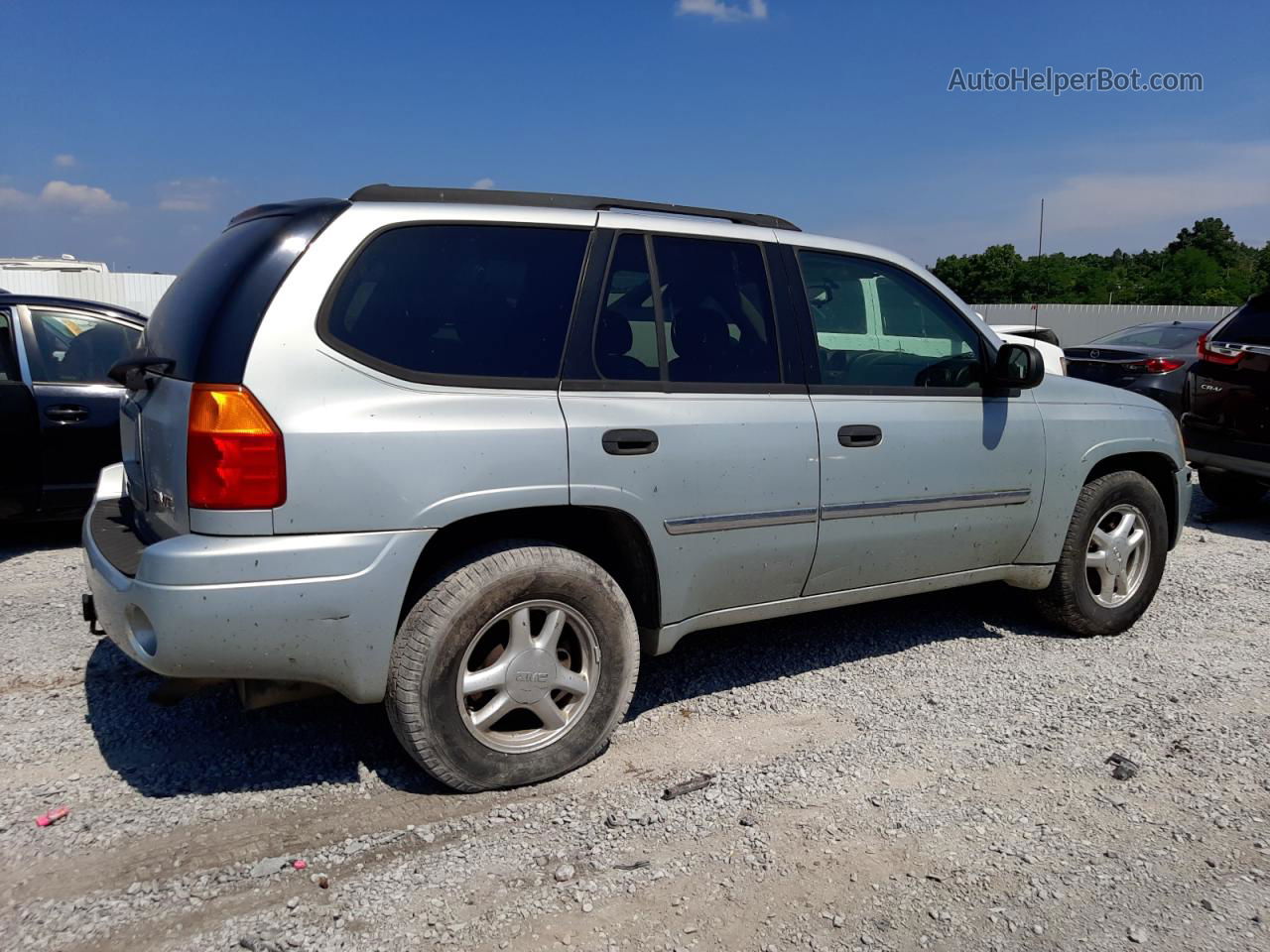 2007 Gmc Envoy  Silver vin: 1GKDT13S572173270