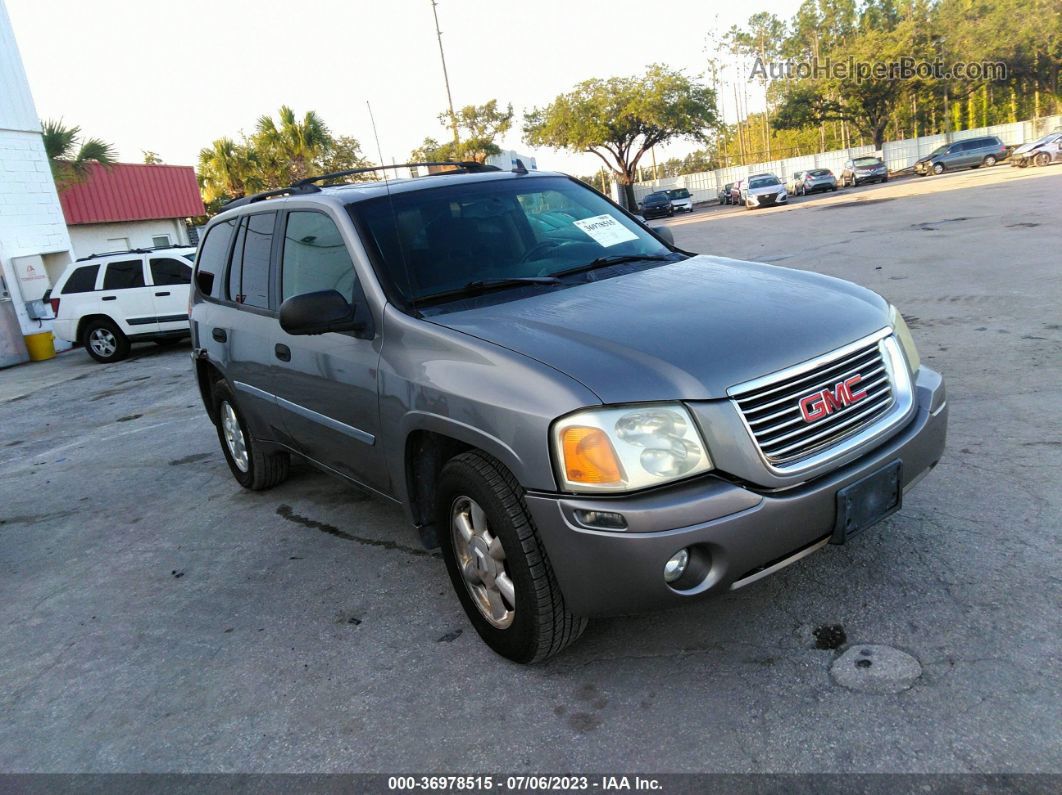 2007 Gmc Envoy Sle Gray vin: 1GKDT13S572202122