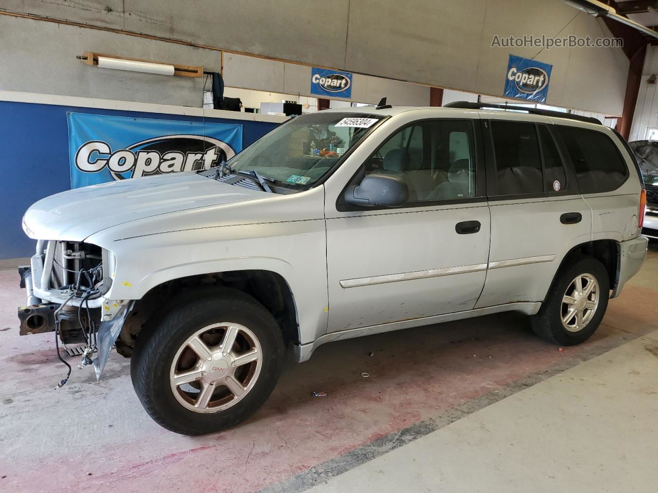 2008 Gmc Envoy  Серебряный vin: 1GKDT13S582131215