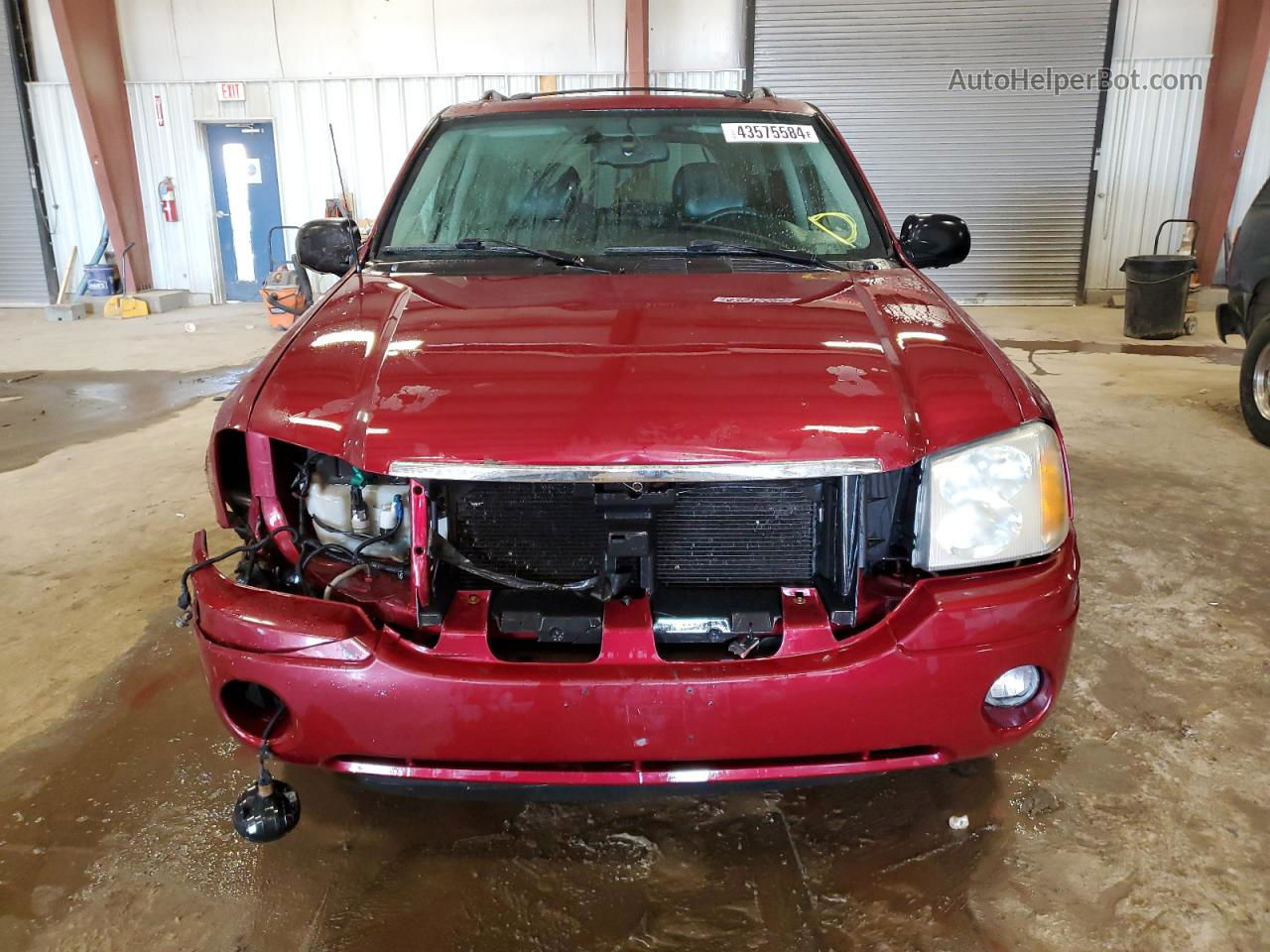 2008 Gmc Envoy  Burgundy vin: 1GKDT13S582132378