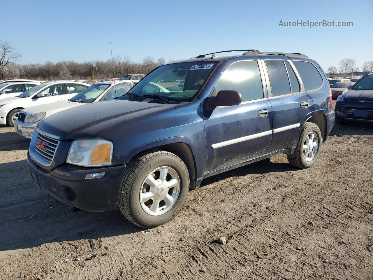 2008 Gmc Envoy  Синий vin: 1GKDT13S582150587