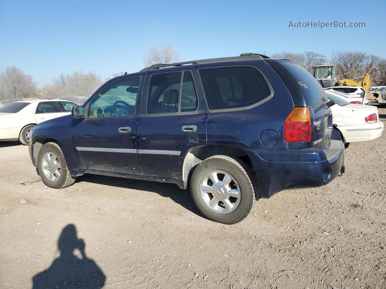 2008 Gmc Envoy  Синий vin: 1GKDT13S582150587