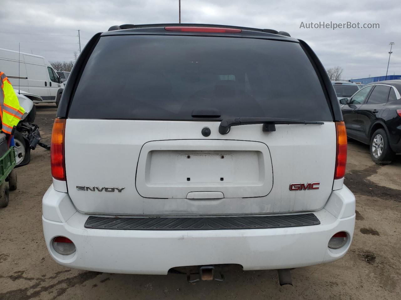 2008 Gmc Envoy  White vin: 1GKDT13S582154669