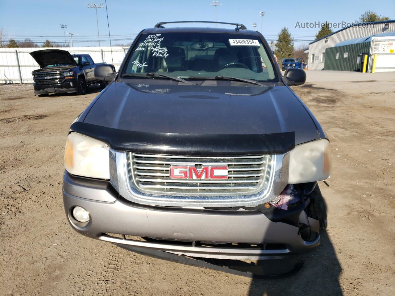 2008 Gmc Envoy  Gray vin: 1GKDT13S582169544