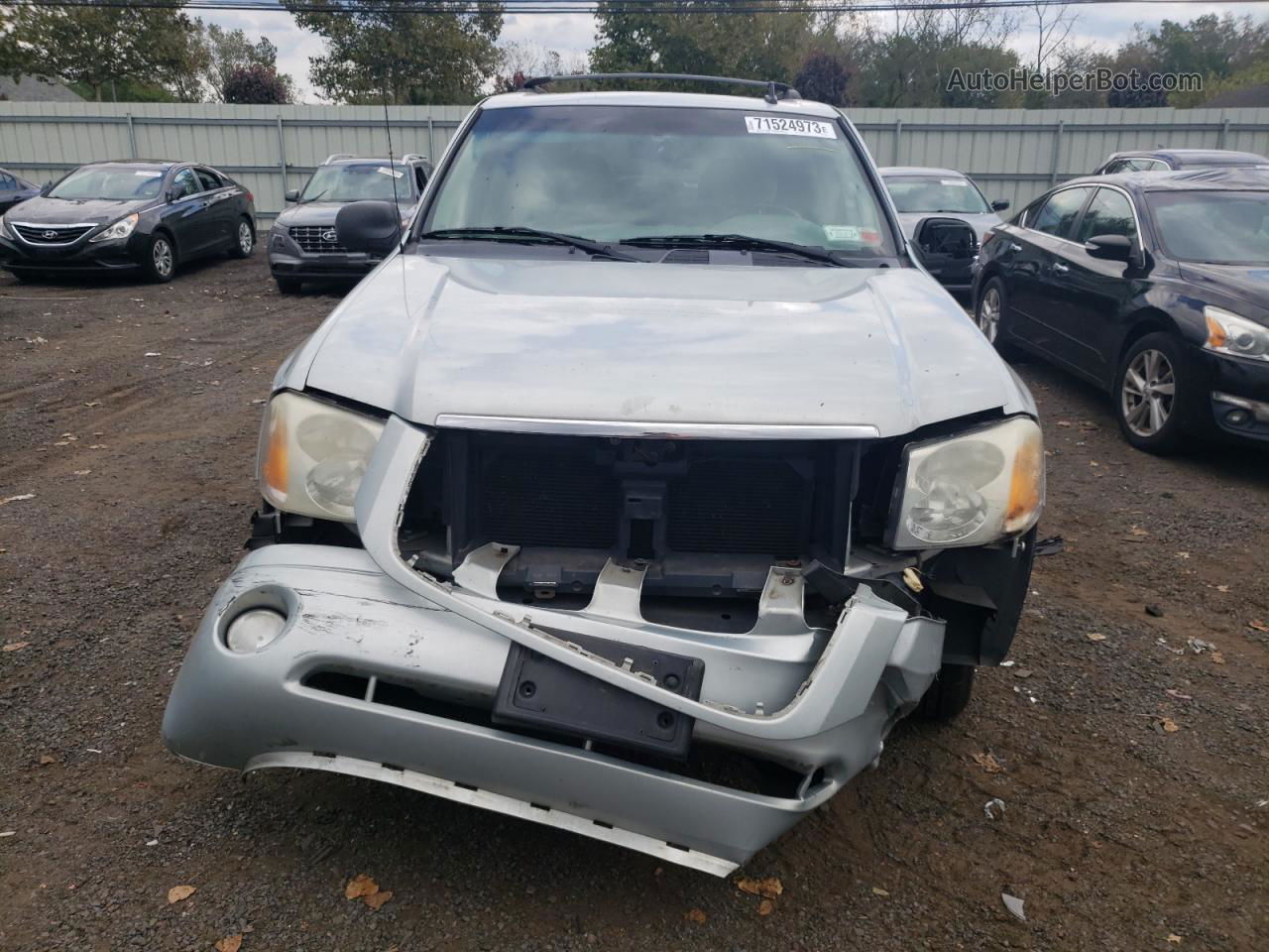 2008 Gmc Envoy  Silver vin: 1GKDT13S582179491