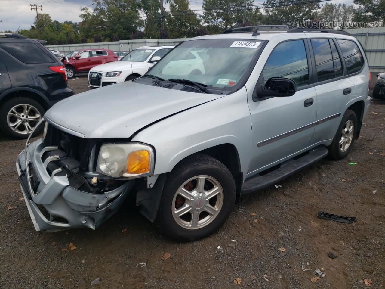 2008 Gmc Envoy  Silver vin: 1GKDT13S582179491