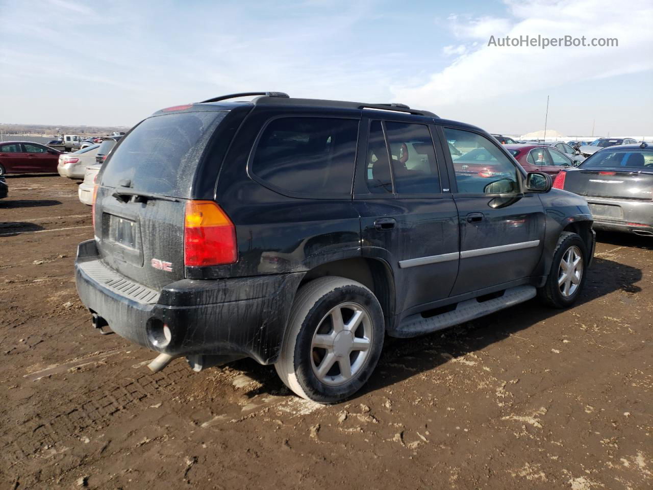 2008 Gmc Envoy  Черный vin: 1GKDT13S582189941