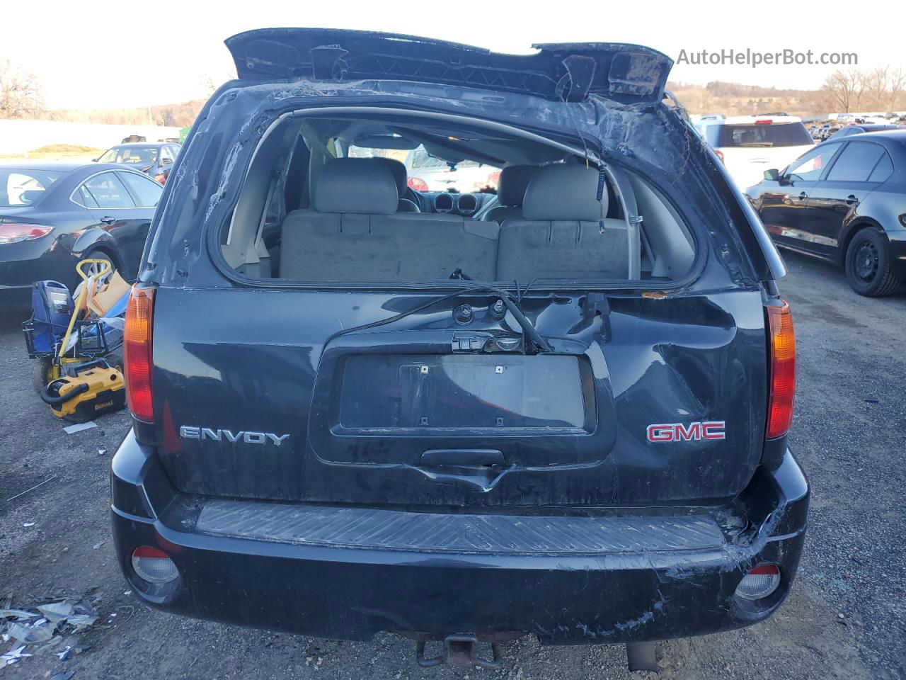 2008 Gmc Envoy  Черный vin: 1GKDT13S582200548