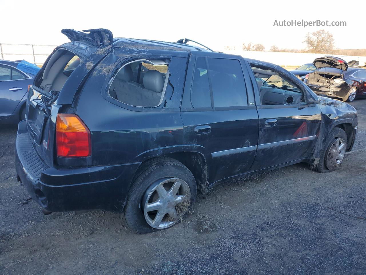 2008 Gmc Envoy  Black vin: 1GKDT13S582200548