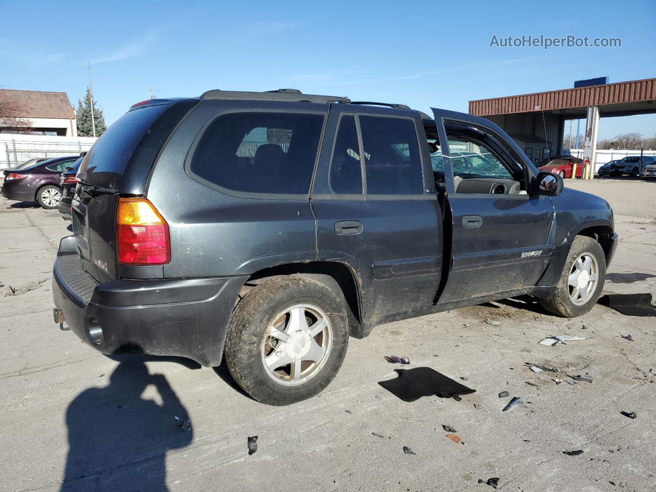 2003 Gmc Envoy  Gray vin: 1GKDT13S632146198