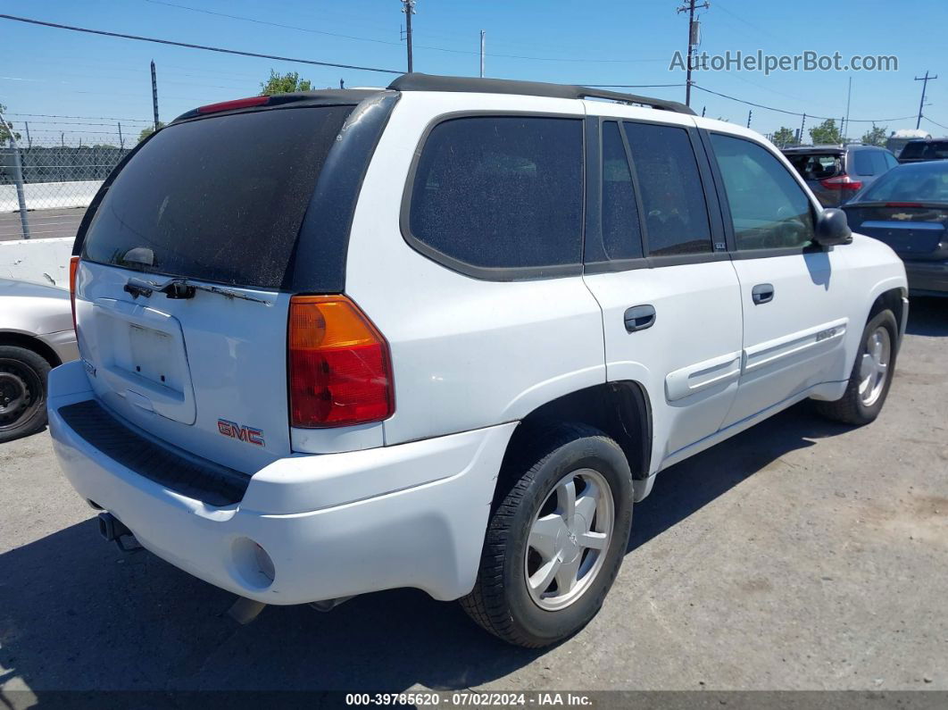 2003 Gmc Envoy Sle White vin: 1GKDT13S632287384