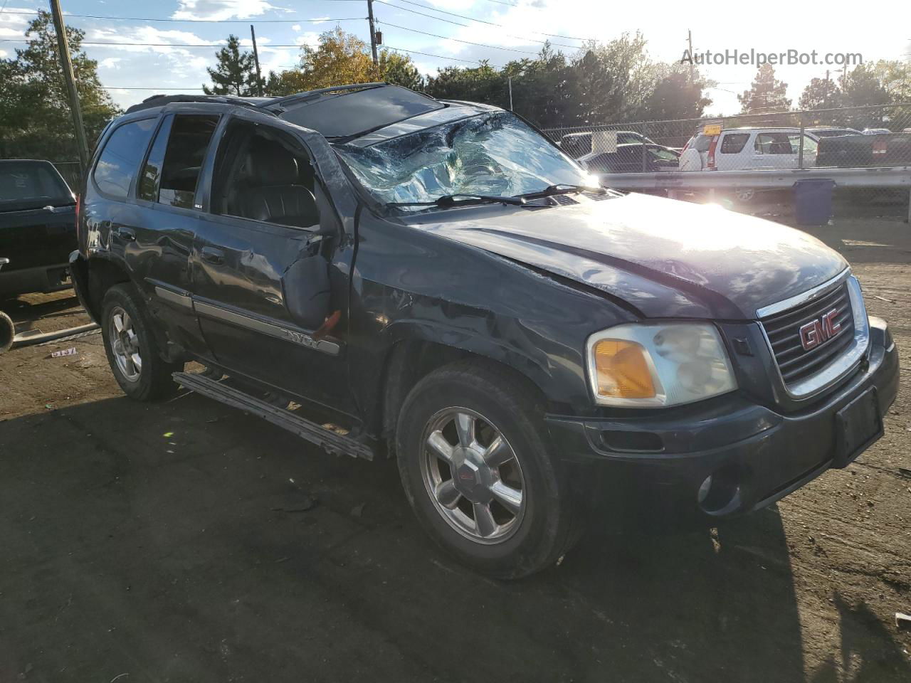 2003 Gmc Envoy  Gray vin: 1GKDT13S632287420