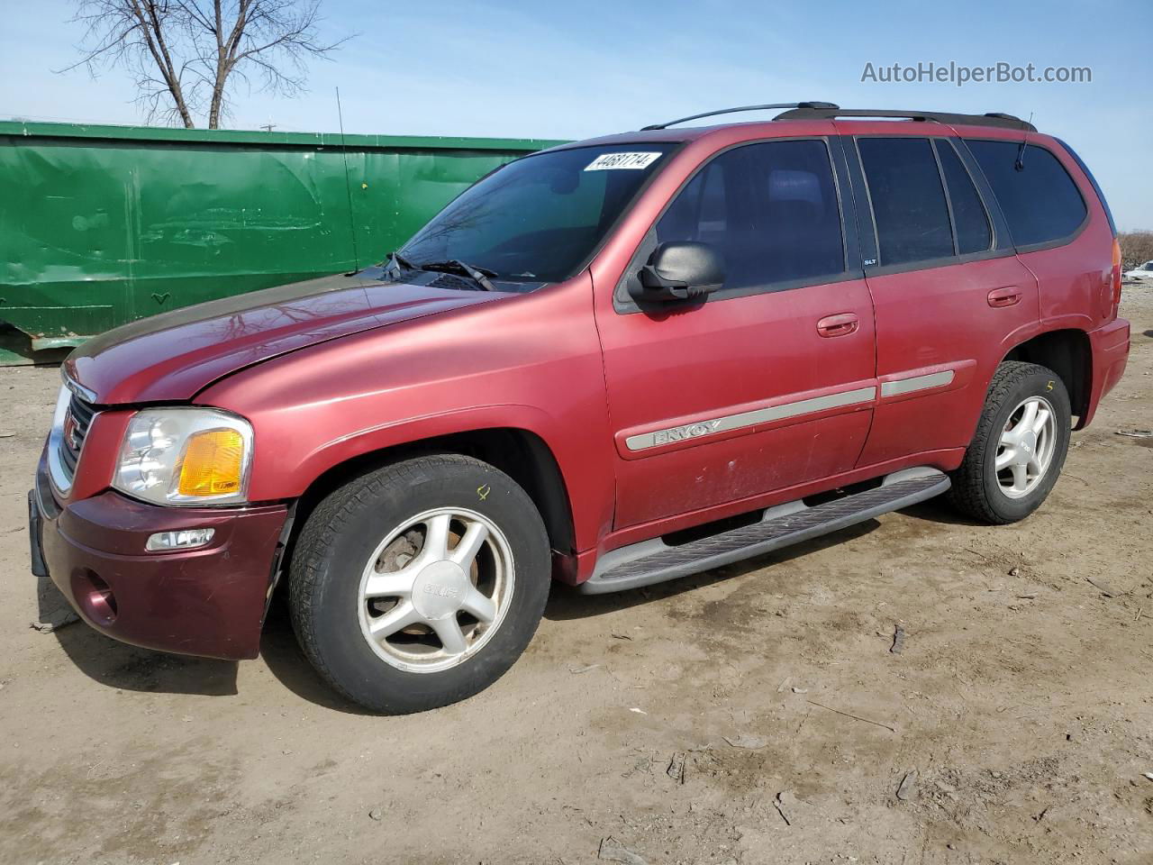 2003 Gmc Envoy  Red vin: 1GKDT13S632379496