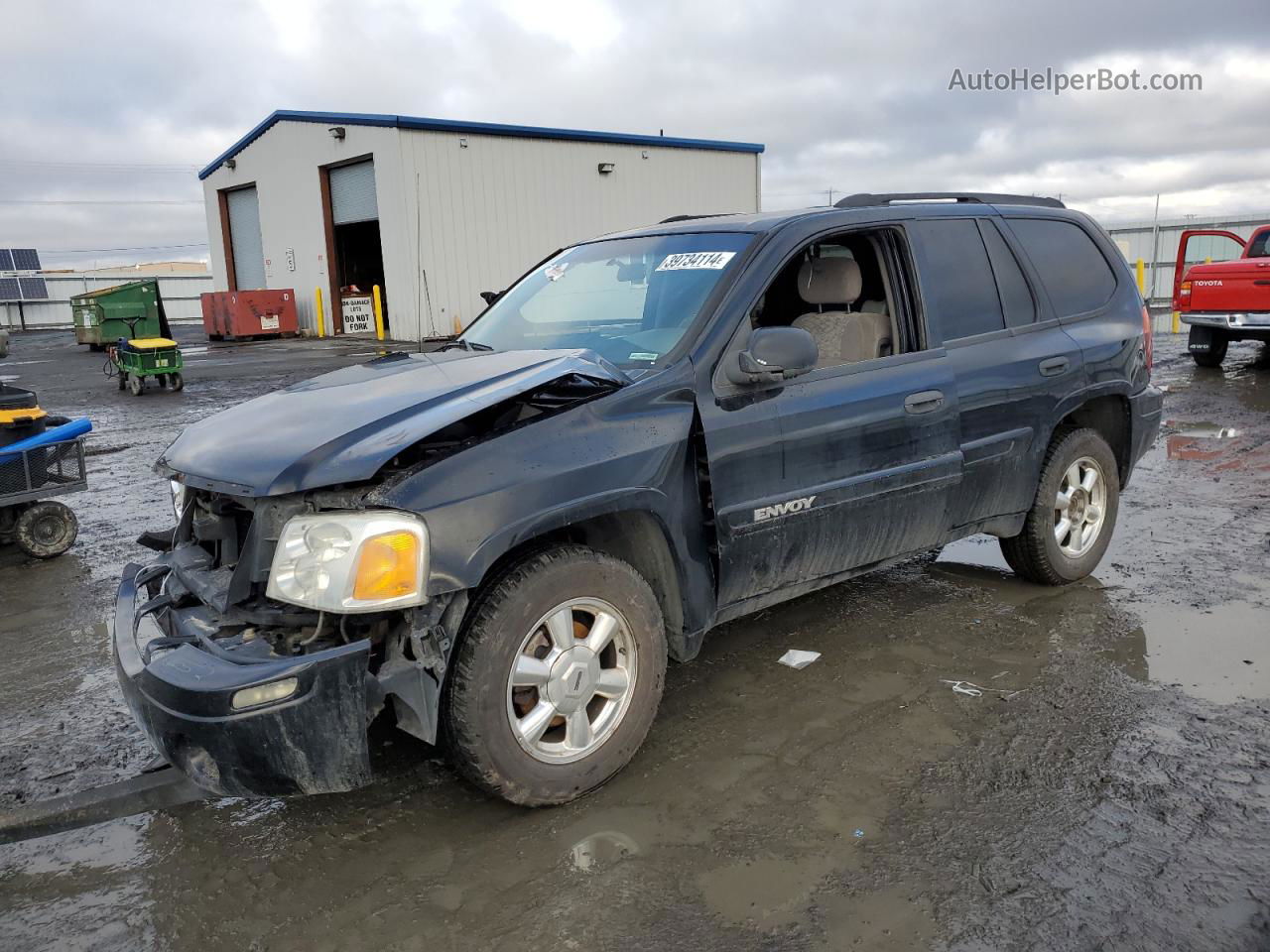 2004 Gmc Envoy  Black vin: 1GKDT13S642129404