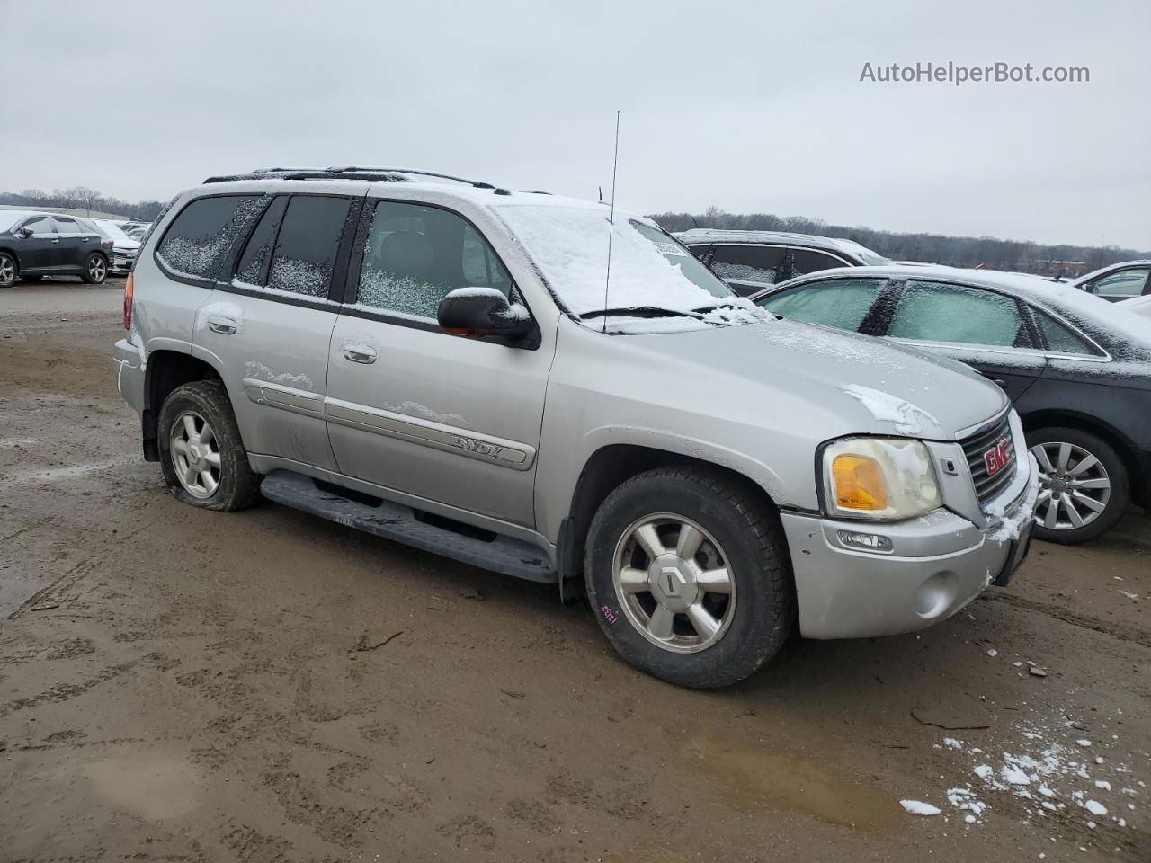 2005 Gmc Envoy  Серебряный vin: 1GKDT13S652164655