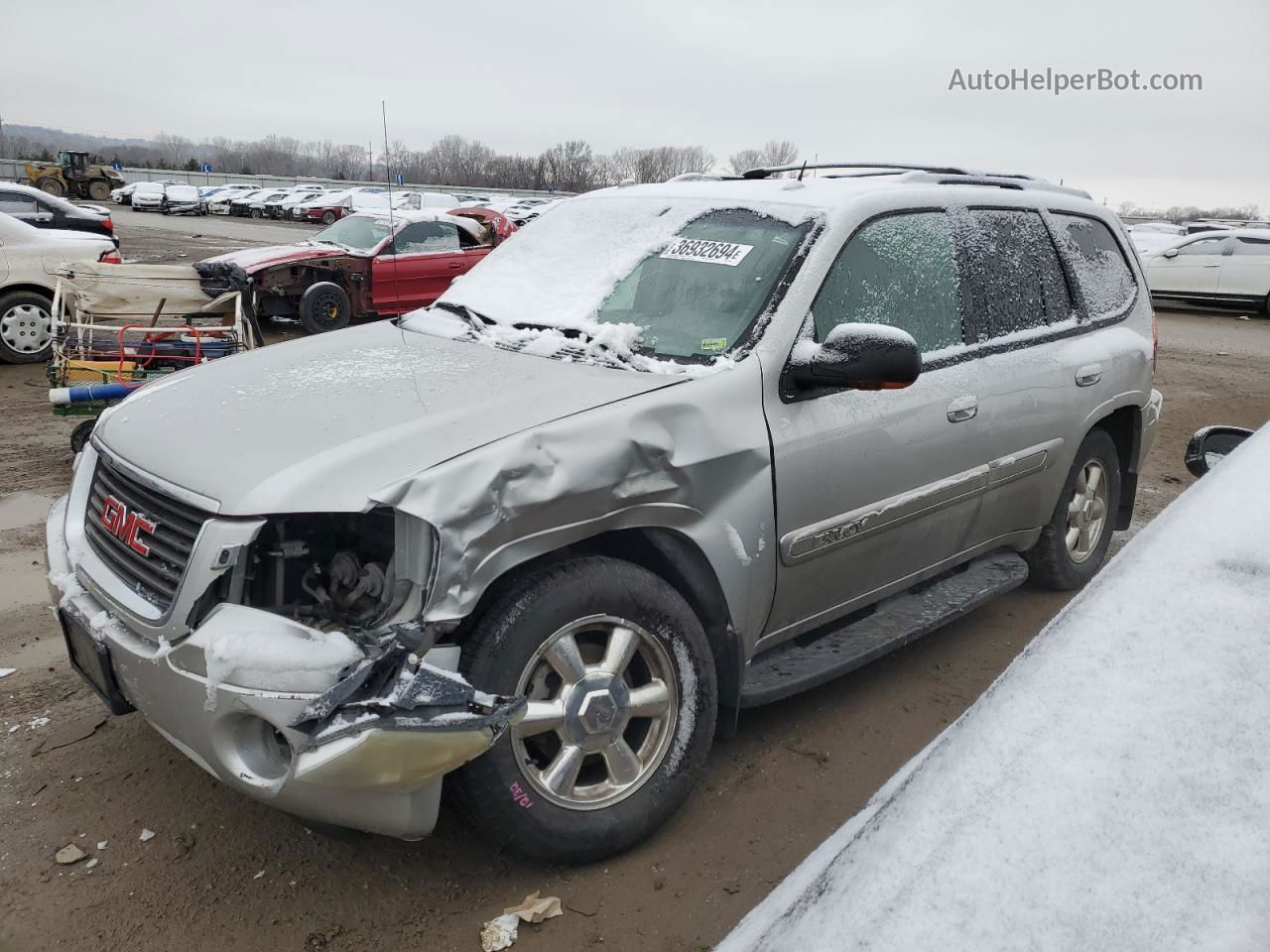 2005 Gmc Envoy  Silver vin: 1GKDT13S652164655