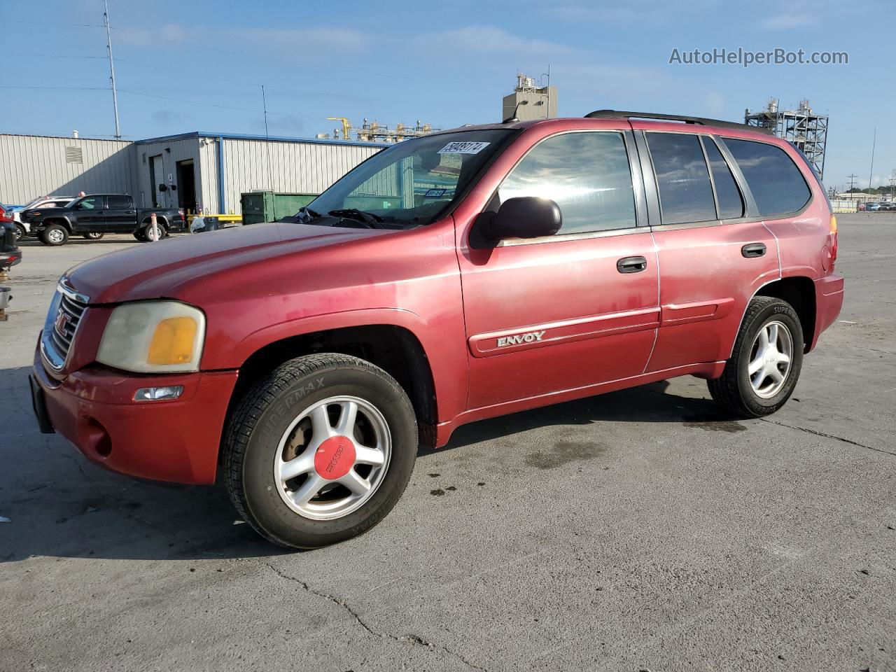 2005 Gmc Envoy  Red vin: 1GKDT13S652201509