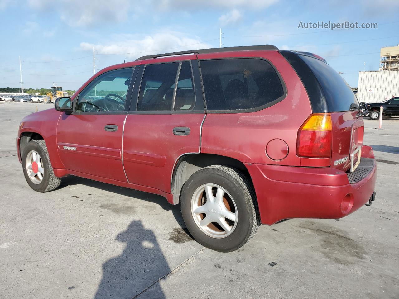 2005 Gmc Envoy  Красный vin: 1GKDT13S652201509