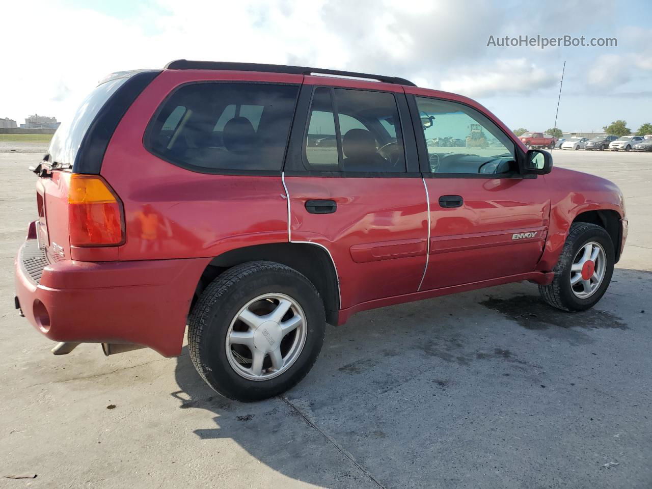 2005 Gmc Envoy  Красный vin: 1GKDT13S652201509