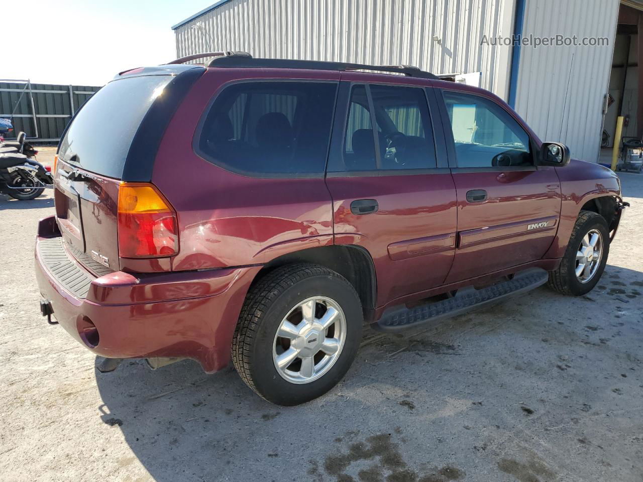 2005 Gmc Envoy  Темно-бордовый vin: 1GKDT13S652289672